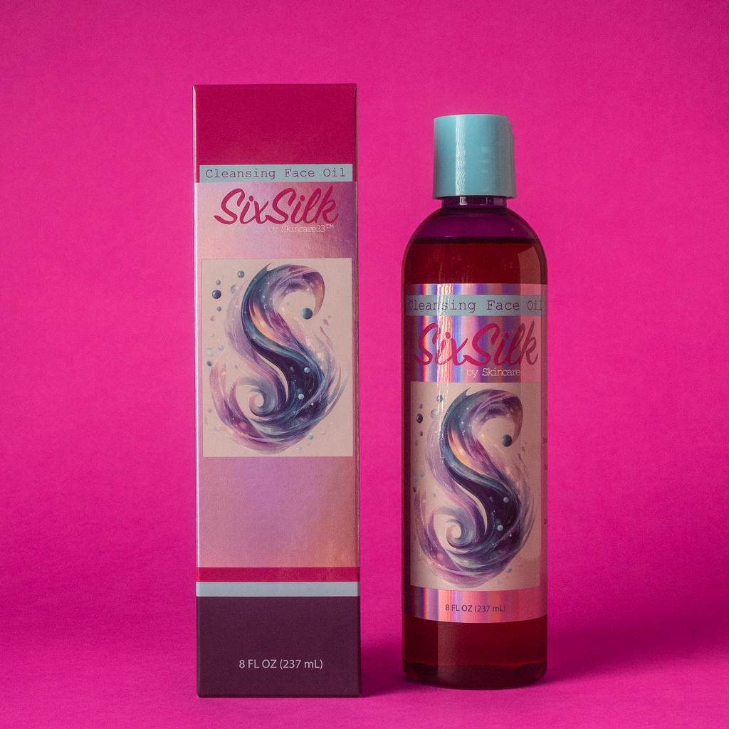 SixSilk Face Oil Cleanser - Step #1 of the Viral DOUBLE CLEANSE